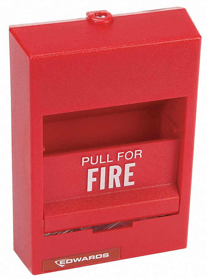 EDWARDS SIGNALING Fire Alarm Pull Station, Single Action - 16X267|277B