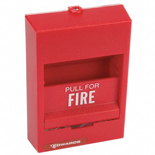 EDWARDS SIGNALING Fire Alarm Pull Station, Single Action 16X267277B