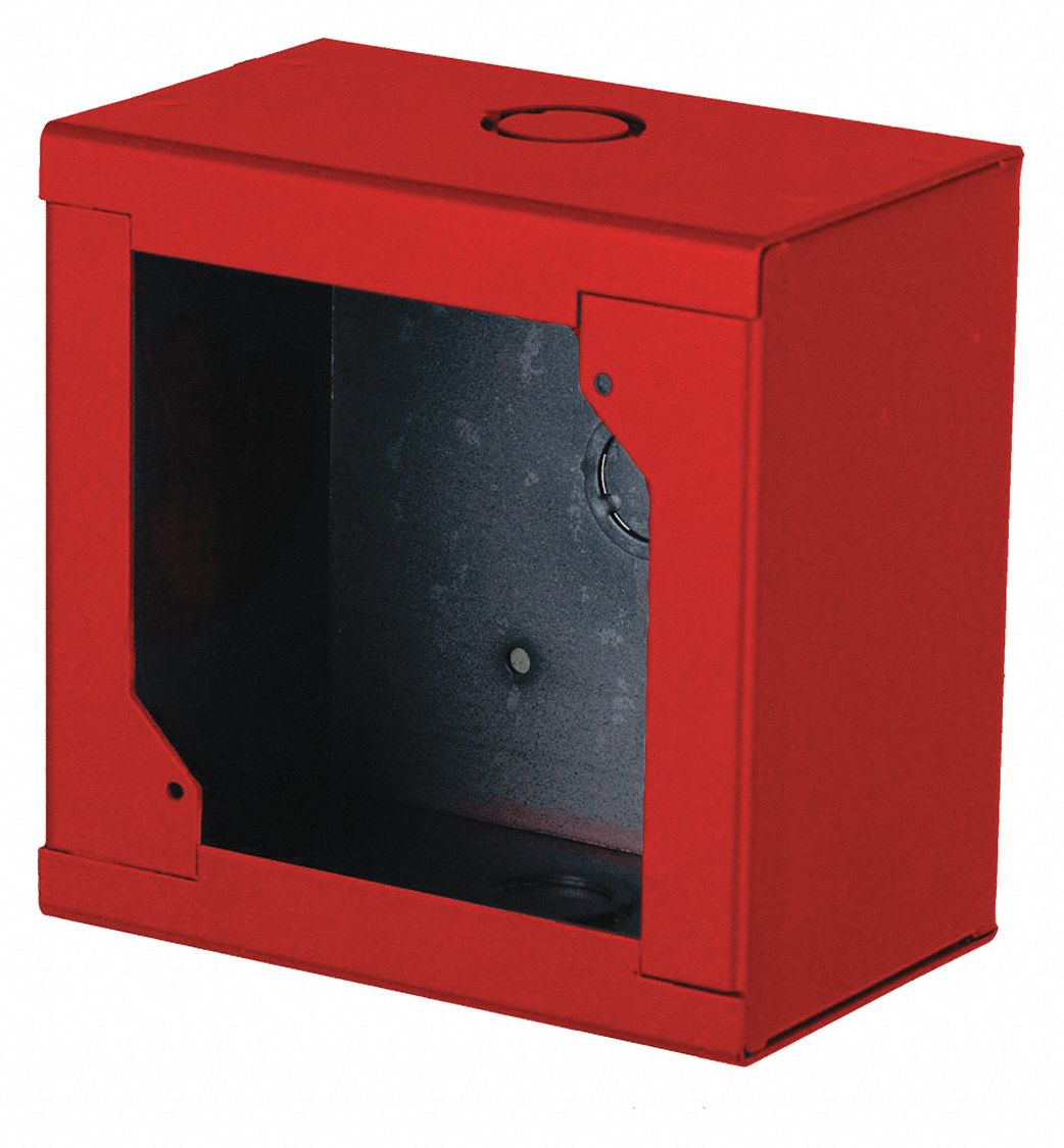 Surface Box,Red - Grainger