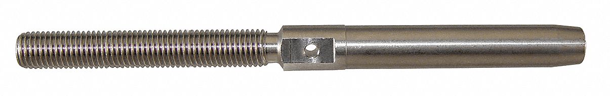 thumbnail image 2 of Suncor Stainless 5/32" Aircraft Threaded Stud – 303 Stainless, Right Hand, MS21259-5RH 2 of 6
