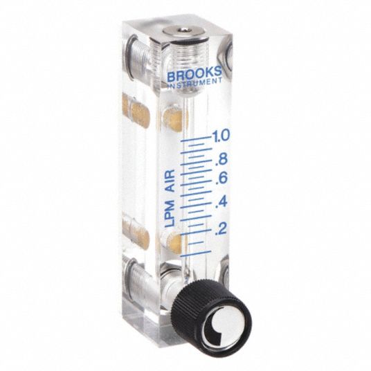 BROOKS, 1/8 in Connection Size, FNPT, Mechanical Flowmeter 16X851