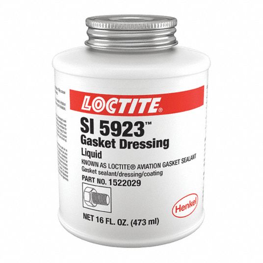 LOCTITE Gasket Sealant, 65 to 400°F Temp. Range, Full Cure 24 hr