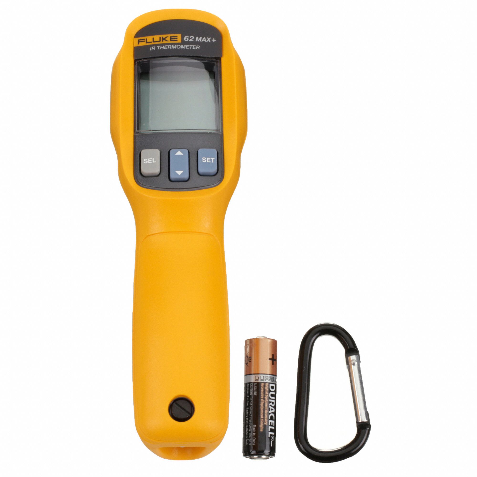FLUKE Backlit LCD, Infrared Thermometer, Single Dot Laser Sighting