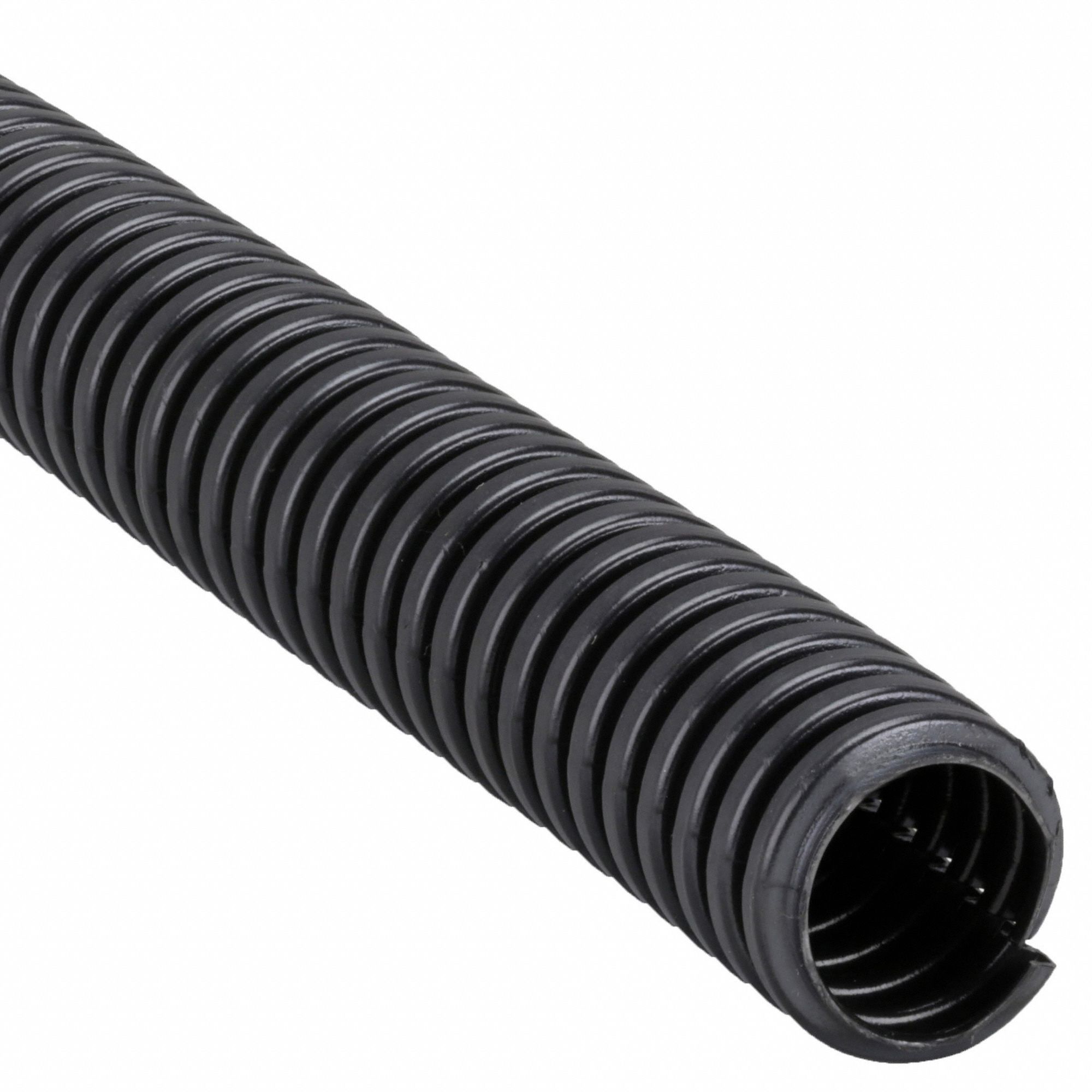 GRAINGER APPROVED Corrugated Loom Tubing 3/8 in Nominal Size, 100 ft