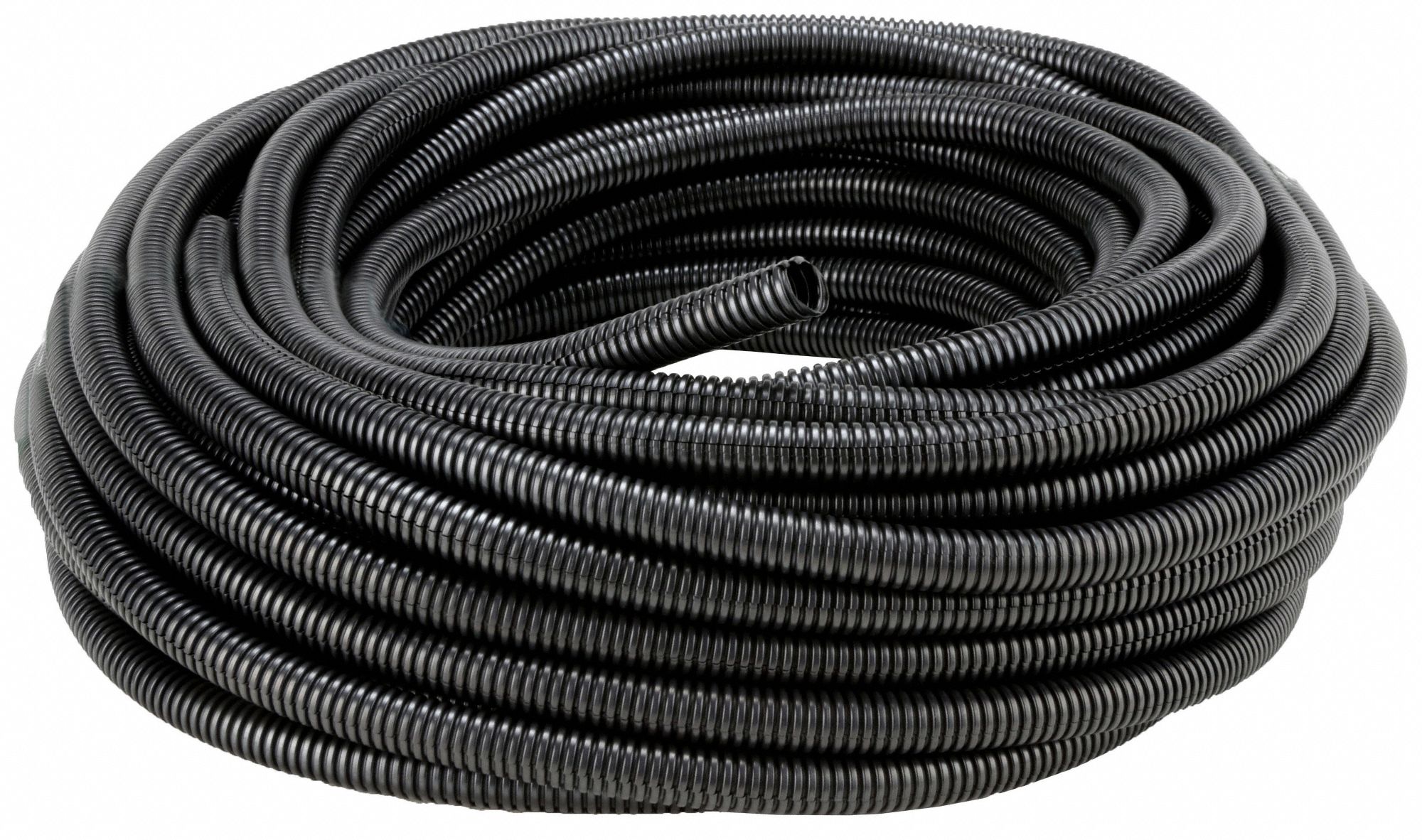 3/8 in Nominal Size, 100 ft Overall Lg, Corrugated Loom Tubing 16Y247