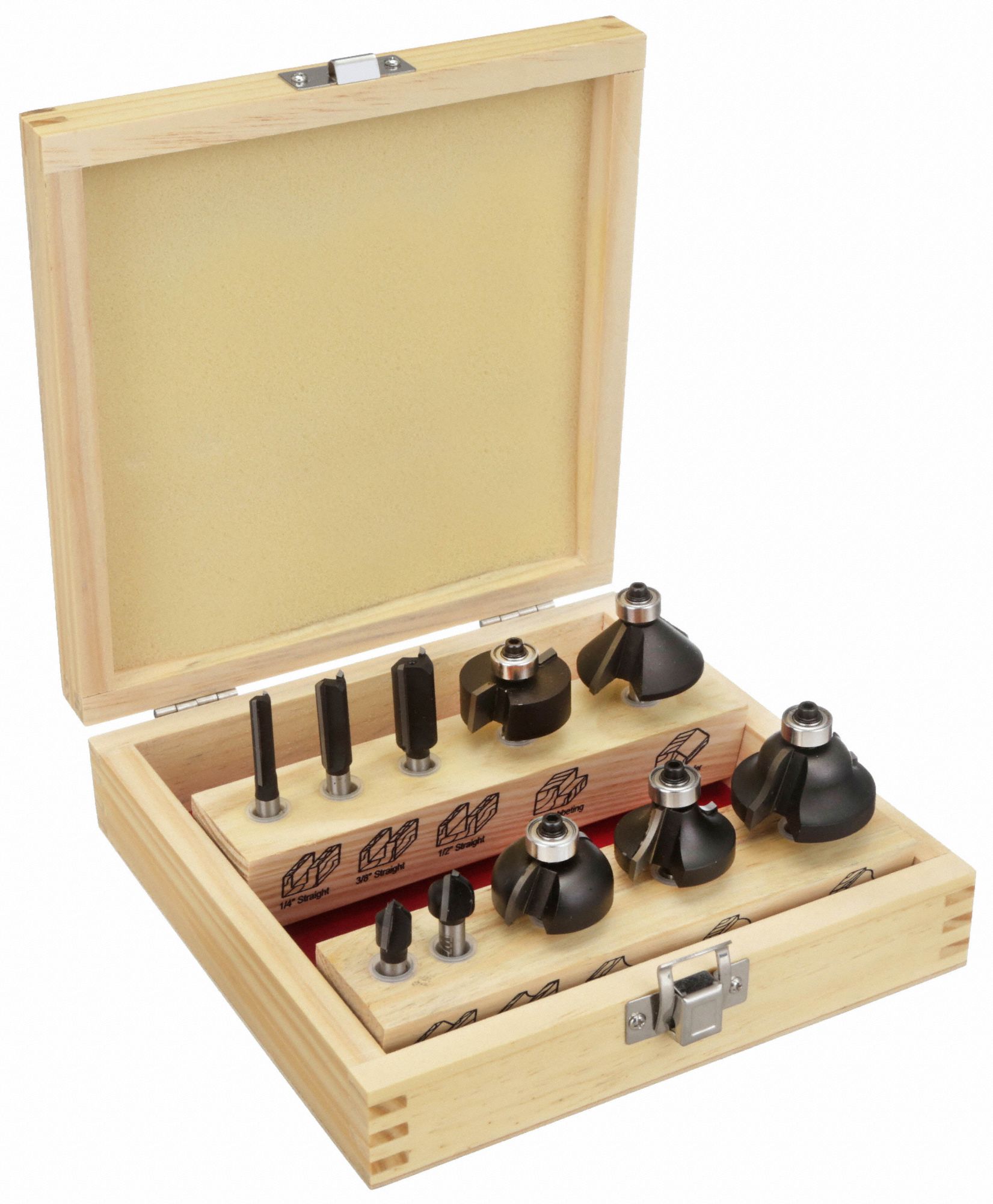 Carbide-Tipped Router Bit Sets