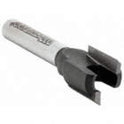 PROFILE ROUTER BIT, HINGE MORTISE-CUT, CARBIDE TIP, 1 11/32 IN SHANK L, ¼ IN SHANK DIA