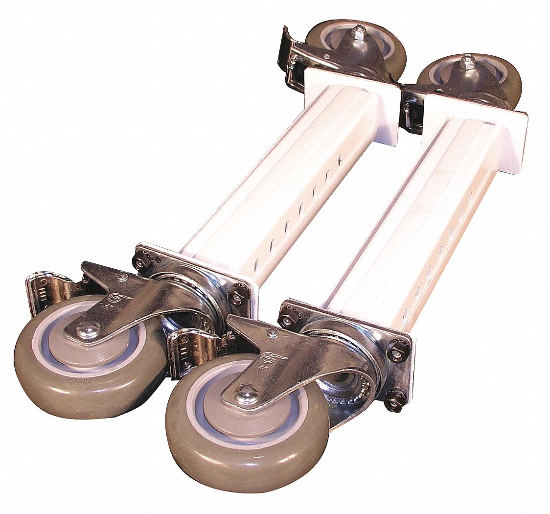 PROLINE Plate Caster Kit 4 PK 16Y922HD/TLC4627 Grainger