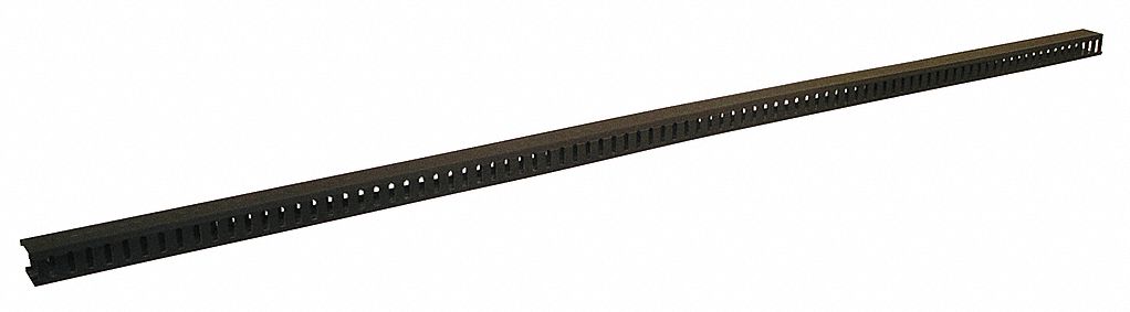 PRO-LINE Wire Management Trough, PVC, 1 1/2 in Height, 72 in Width, 1 1 ...