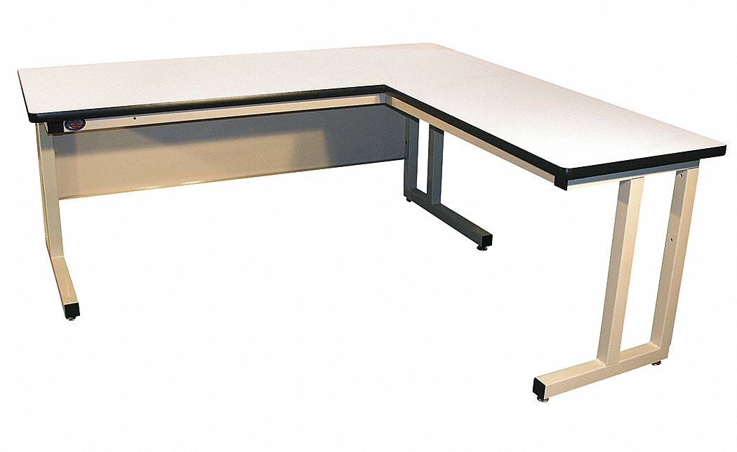 Pro Line L Shaped Workbench Laminate 30 Depth 30 Height 72