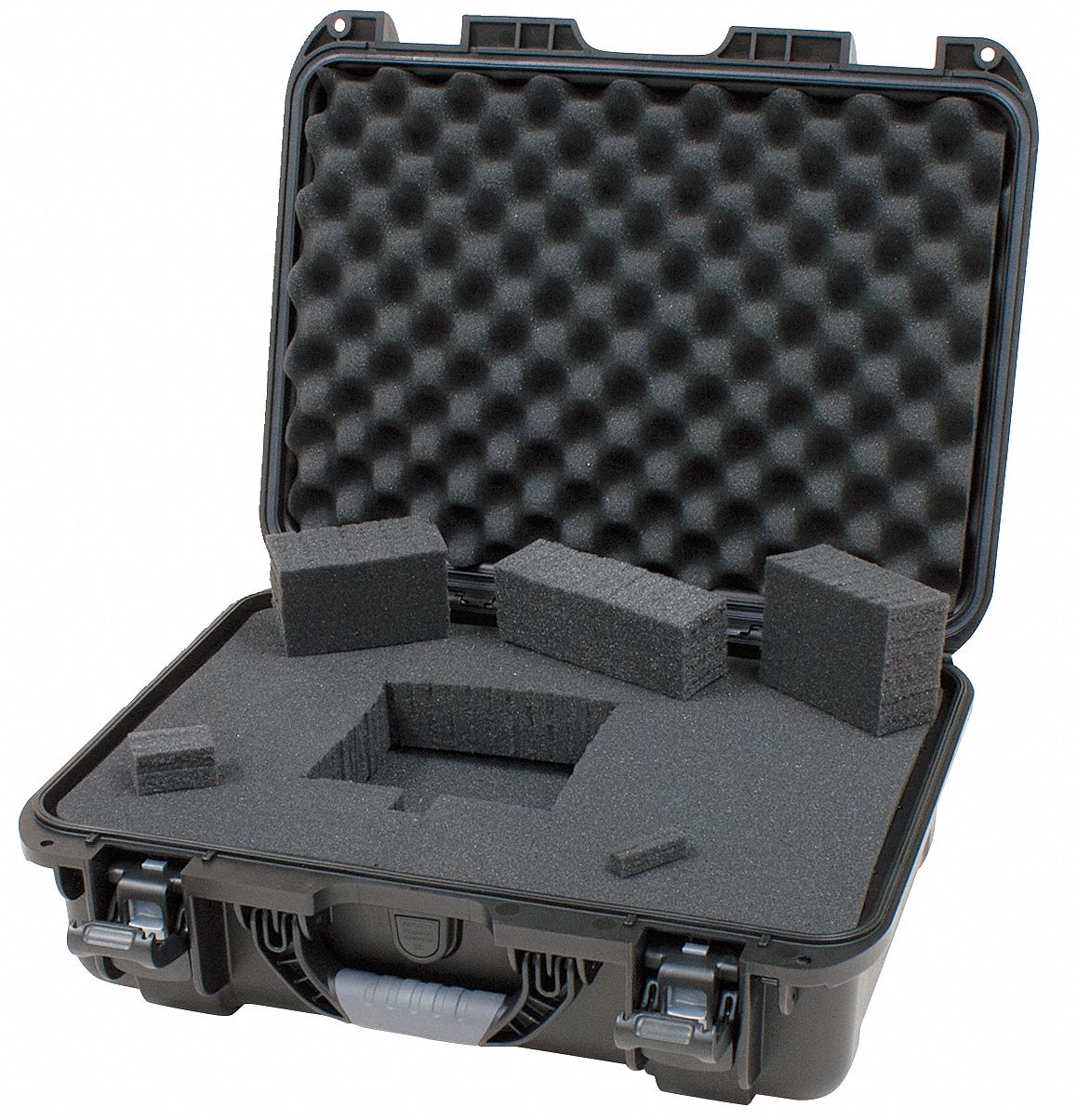 PROTECTIVE CASE, 11¾ IN X 17 IN X 6⅜ IN INSIDE, PICK AND PLUCK, BLACK, STATIONARY