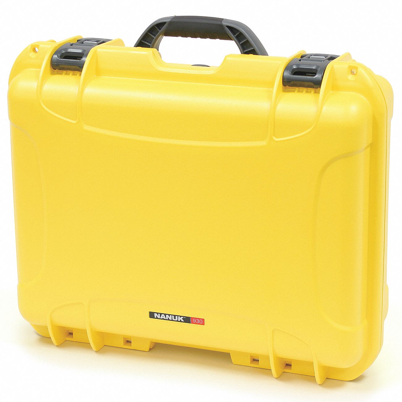 Protective Case: 13 in x 18 in x 6 7/8 in Inside, Yellow, Stationary, 8 lb Wt, No Wheels