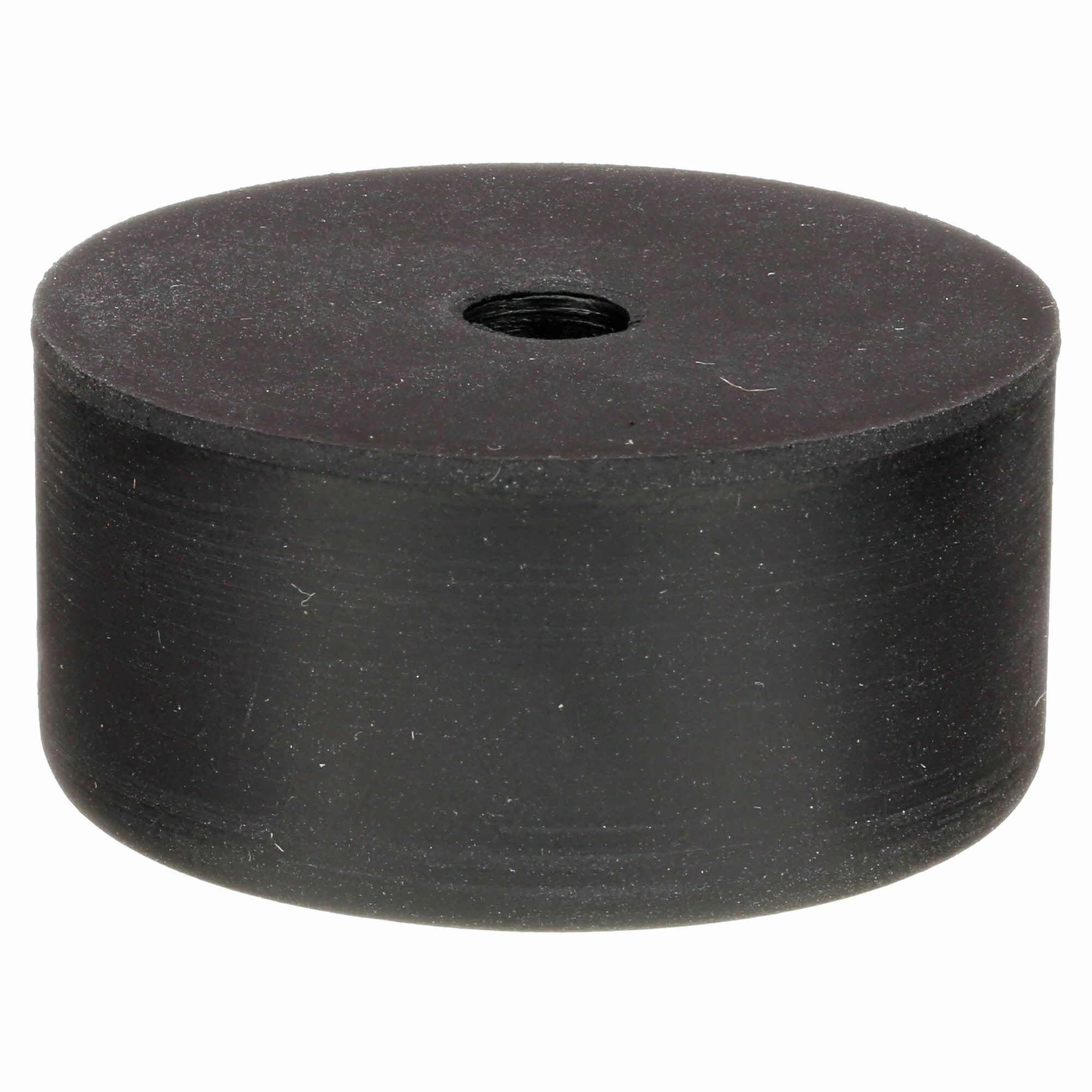 GRAINGER APPROVED SBR Rubber, Bumper, 11/2 in Base Dia., 3/4 in Height