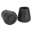 Reinforced Rubber Protective Leg Tips, Round, Slip-On image