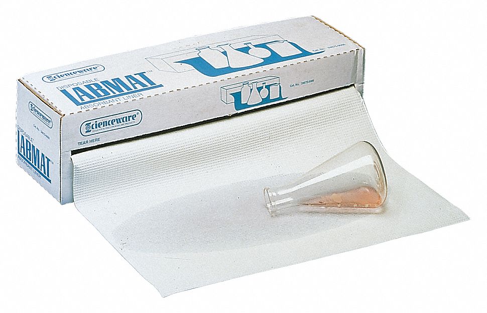 SP SCIENCEWARE LABORATORY LINER LABMAT WH 20INX50F Bench Protectors