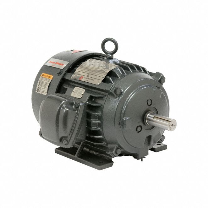 Hazardous Location Motor: Division I, Class I/Class II, C-Face/Rigid Base, 1, 760 RPM RPM