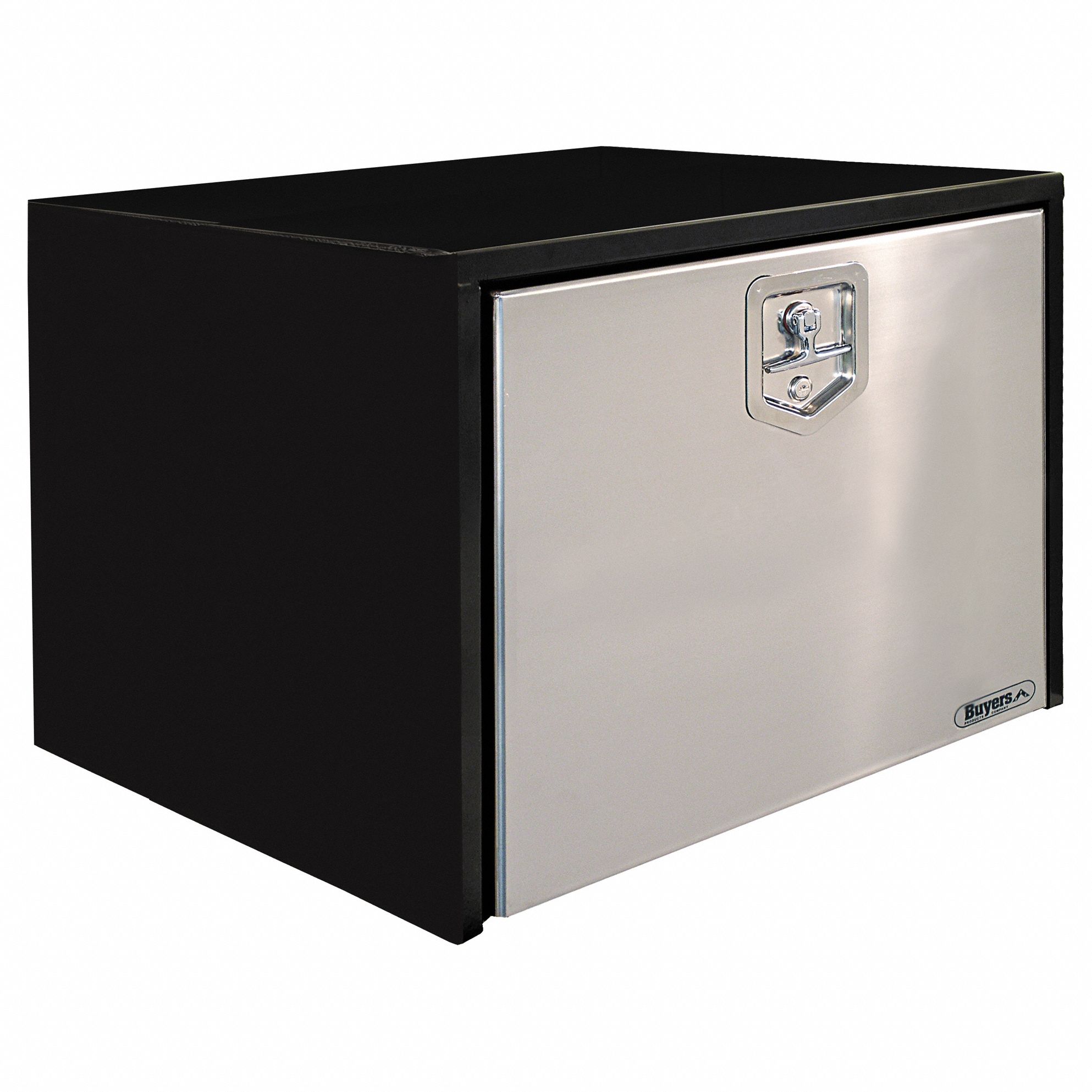 Underbody: Underbody Truck Box, Single Drop-Down Door Door, 14 in Overall Dp, Steel