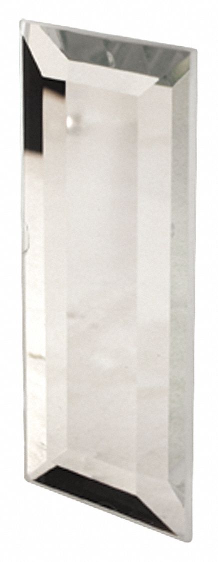 TRAY PULL, ALUMINUM, ADHESIVE, GLASS, SILVER, FLAT, 3 IN OVERALL L, 1 PR