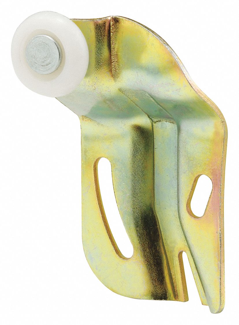 Roller: 2 1/2 in Lg, 3 3/4 in Wd, 50 lb Max Wt, 1 PR