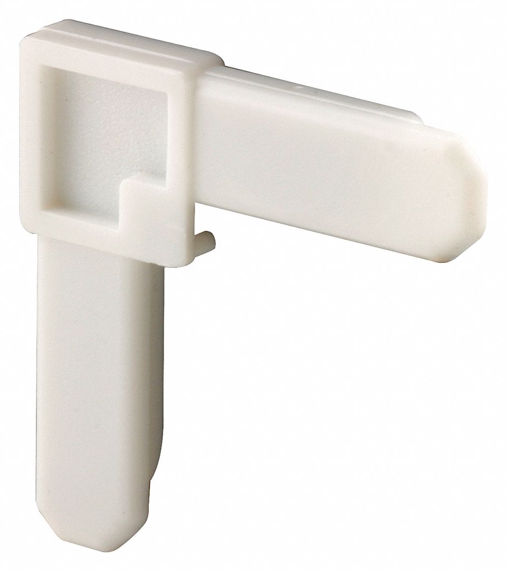 Frame Corners White Plastic 3/4 in H PK4