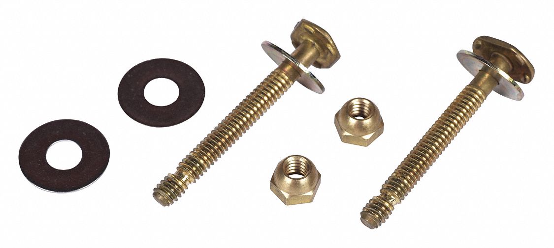 Closet Bolt Brass 1/4 x 2-1/4 