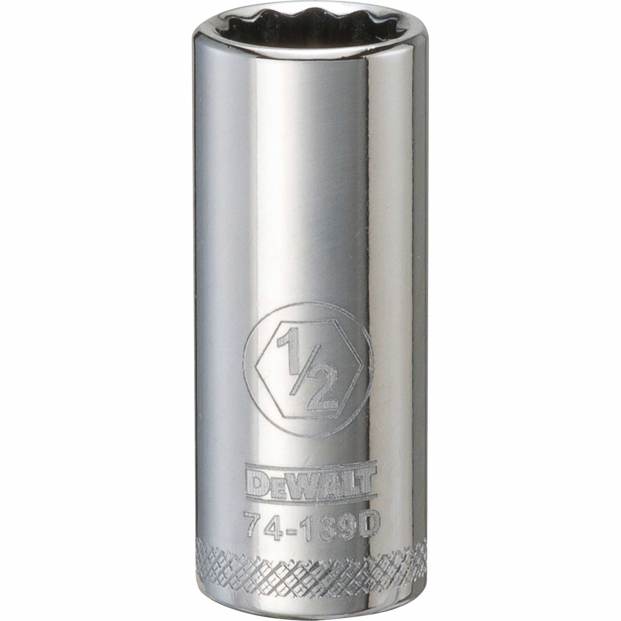 Deep Impact Socket 12 Pt 3/8in 1/2in SAE