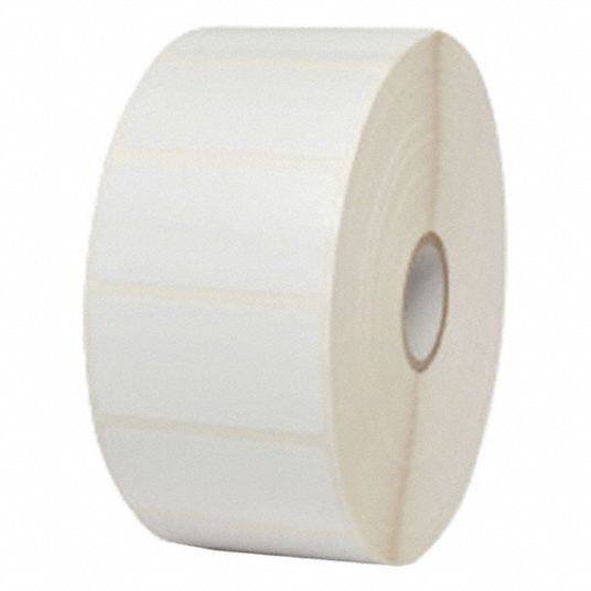 ZEBRA, 2 in Label Wd, 1 in Label Ht, Barcode Printer Labels - 896T69 ...