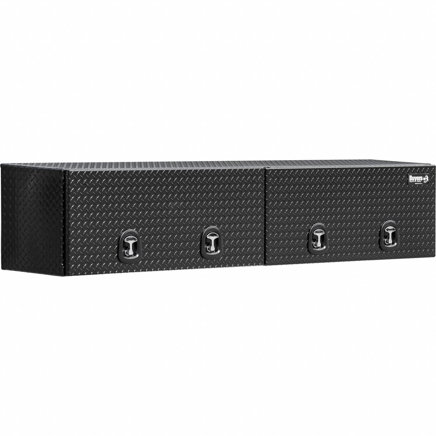BUYERS PRODUCTS, Topside Truck Box, Double Flip-Up Doors Lid