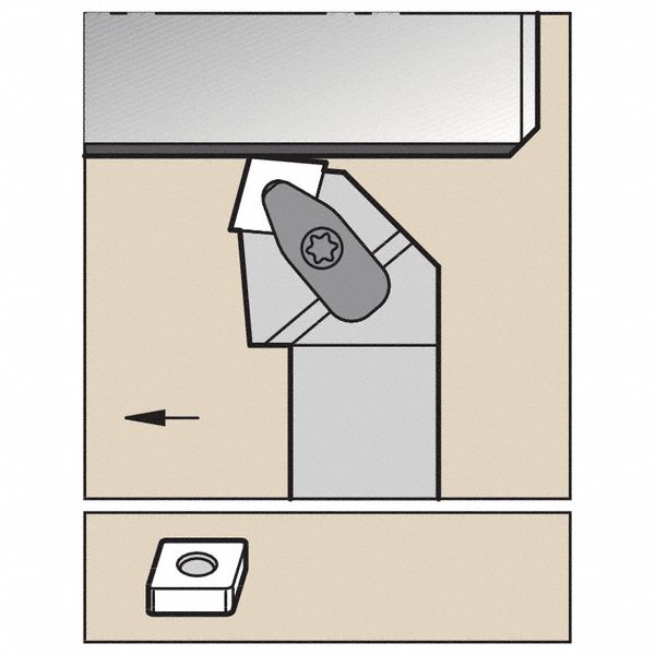 Indexable Toolholder, DCRN,