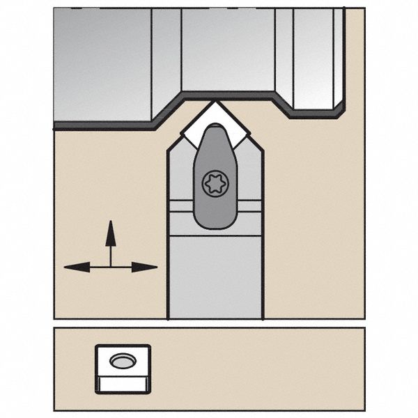Indexable Toolholder, DSDN, 