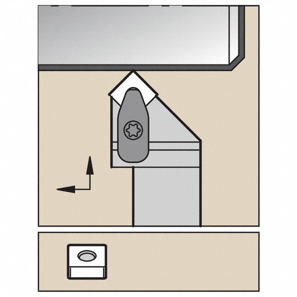 Toolholder, ISO, D-Style Clamping