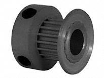DAYTON Timing Pulley: Modified Curvilinear, Fixed, For GT Timing Belt Section, For 6 mm Belt Wd (MPN 17-2P06M6CA6). Key specifications — Brand: DAYTON; Finish: Clear Anodized; For Belt Series: Powerhouse®.