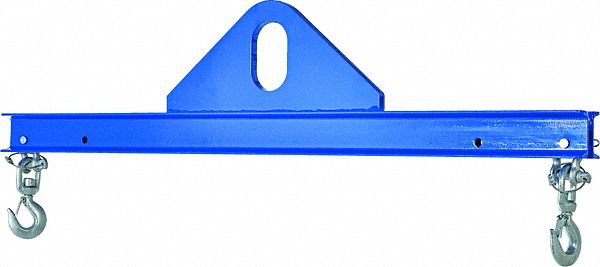 ECONOMY SPREADER BEAM, 12 1/2 IN H X 72 IN L, 2,000 LB LOAD LIMIT
