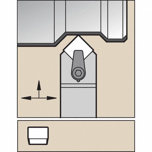 Toolholder, ISO C Clamping