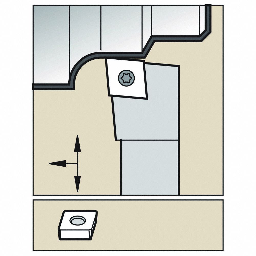 Indexable Toolholder, SCLC, 