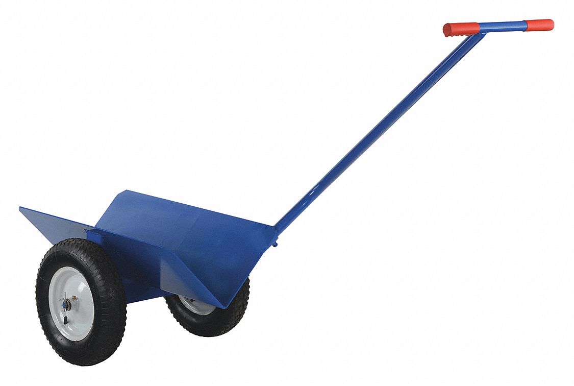 BAR AND PIPE TRUCK, BLUE, 23⅜ IN W X 41 IN H X 41 IN L, 600 LB LOAD CAPACITY, WELDED HANDLE
