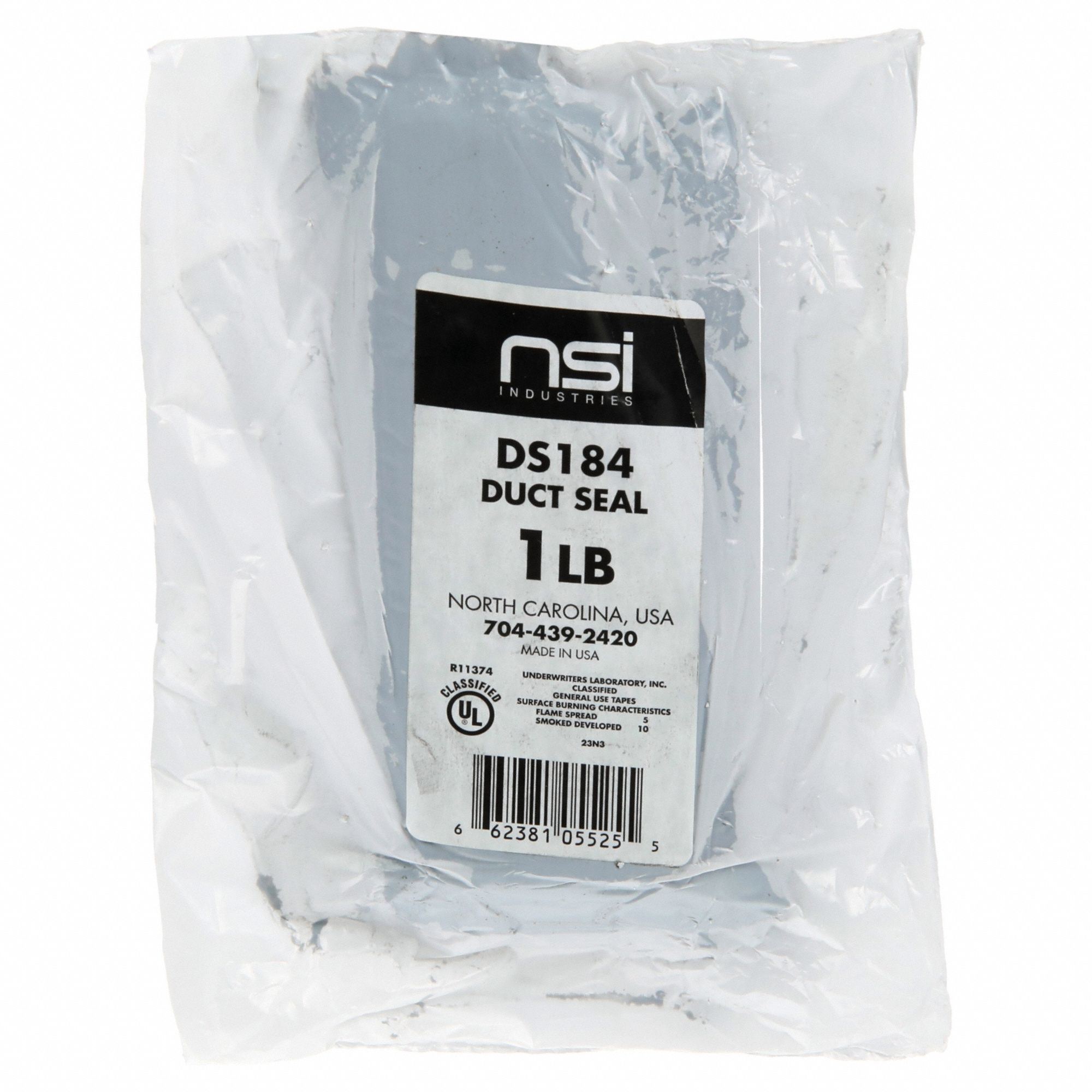 NSI INDUSTRIES, Duct Seal, 16 oz Container Size, Sealant 173T06DS184
