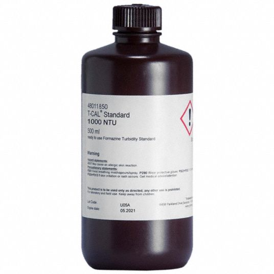 LOVIBOND, Turbidity, 9 pH, Water Testing Solution 800WT3TCAL