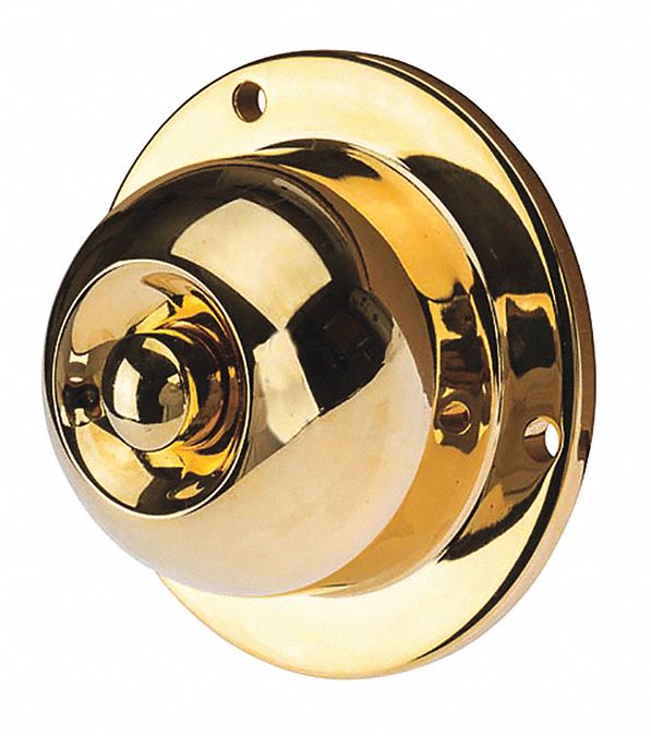 Pushbutton Brass Weatherproof