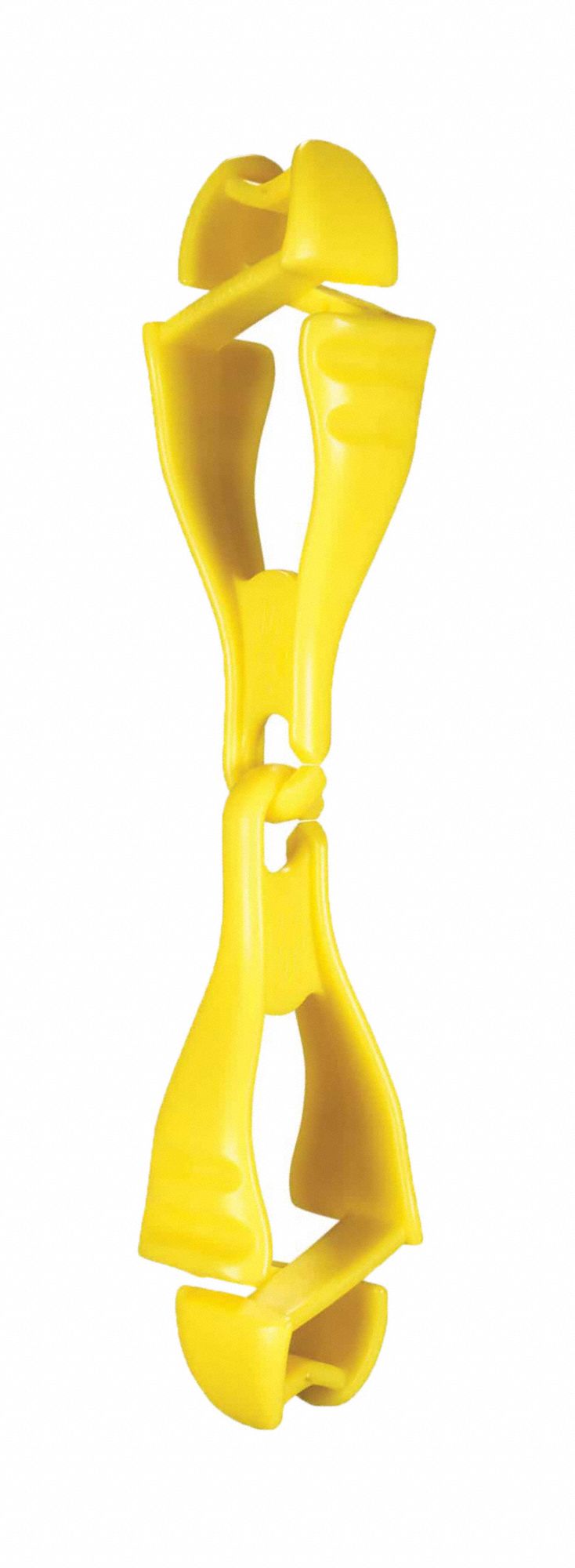 GLOVE CLIP HOLDER WITH DUAL CLIPS,LIME