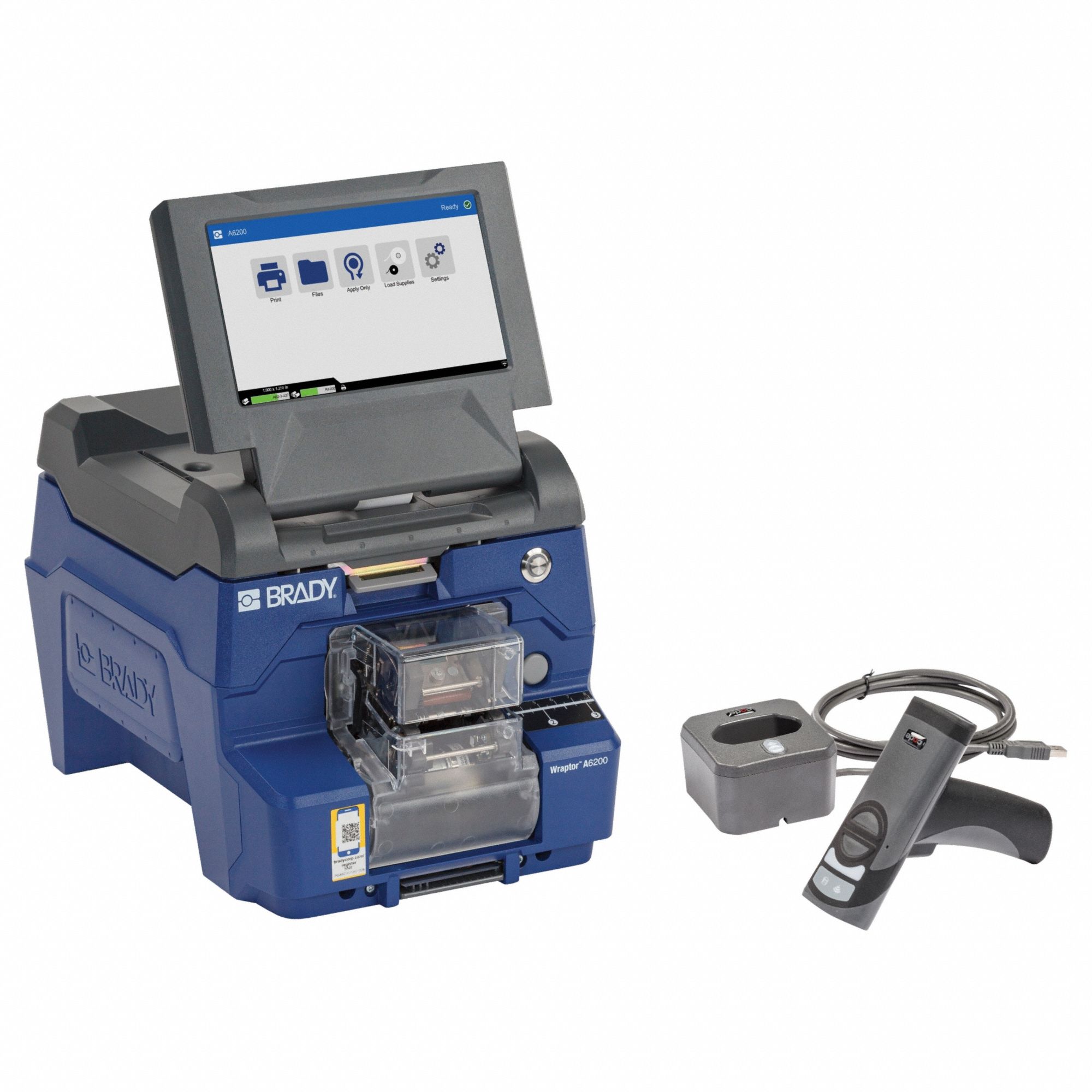 Desktop Printer: Ethernet/USB, 300 dpi Printhead Resolution, 1, 000 Max Labels/Day, Auto