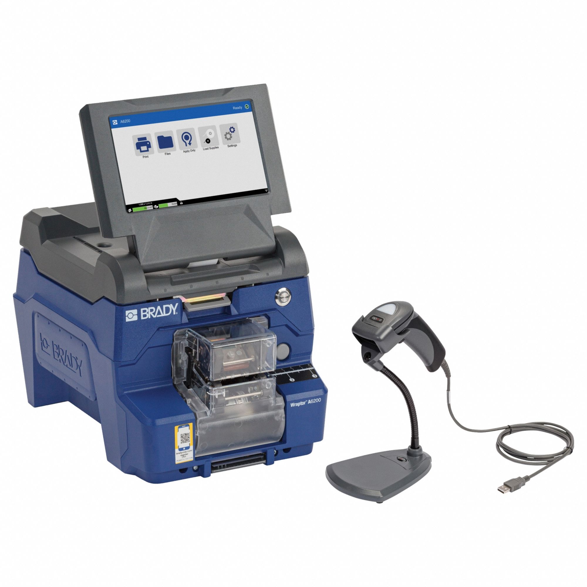 Desktop Printer: Ethernet/USB, 300 dpi Printhead Resolution, 1, 000 Max Labels/Day, Auto