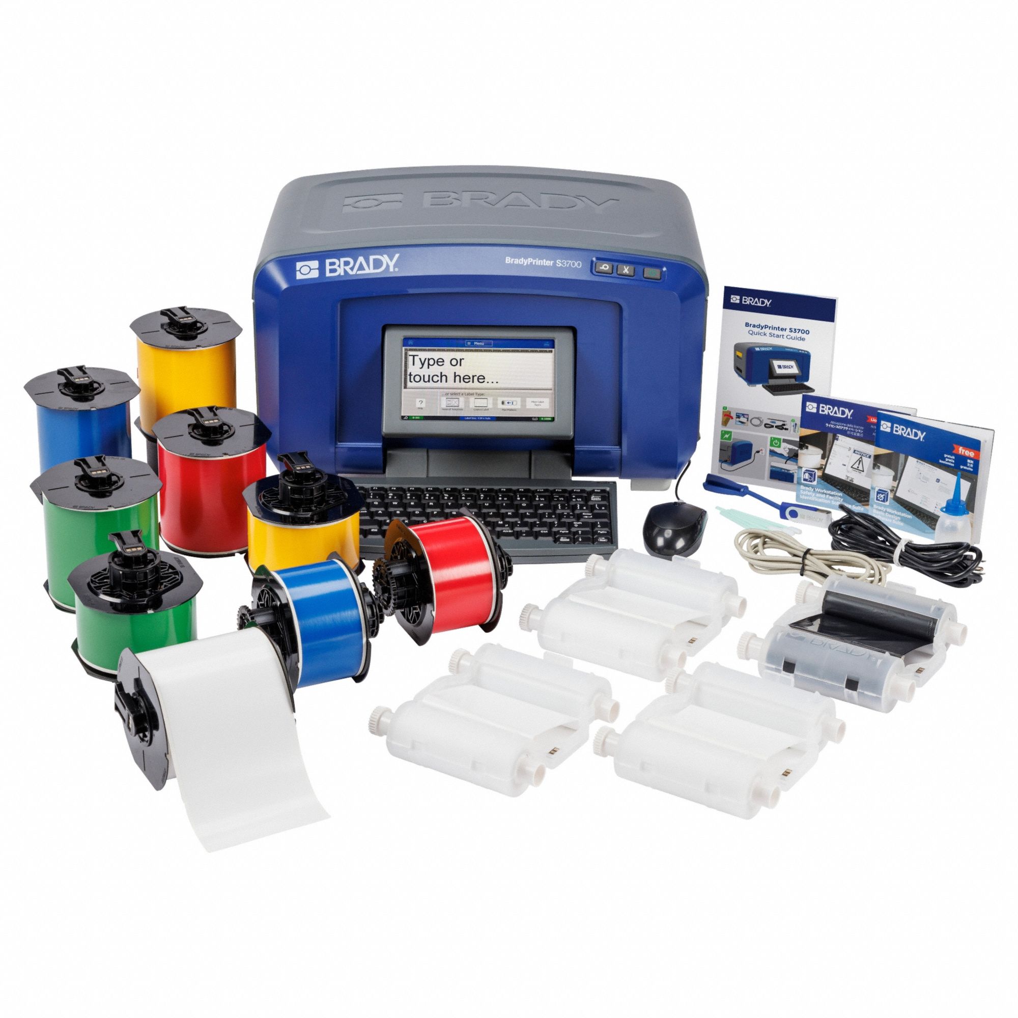 Desktop Printer: Pipemarking Identification, PC Connected/Standalone, Multi-Color, Thermal Transfer