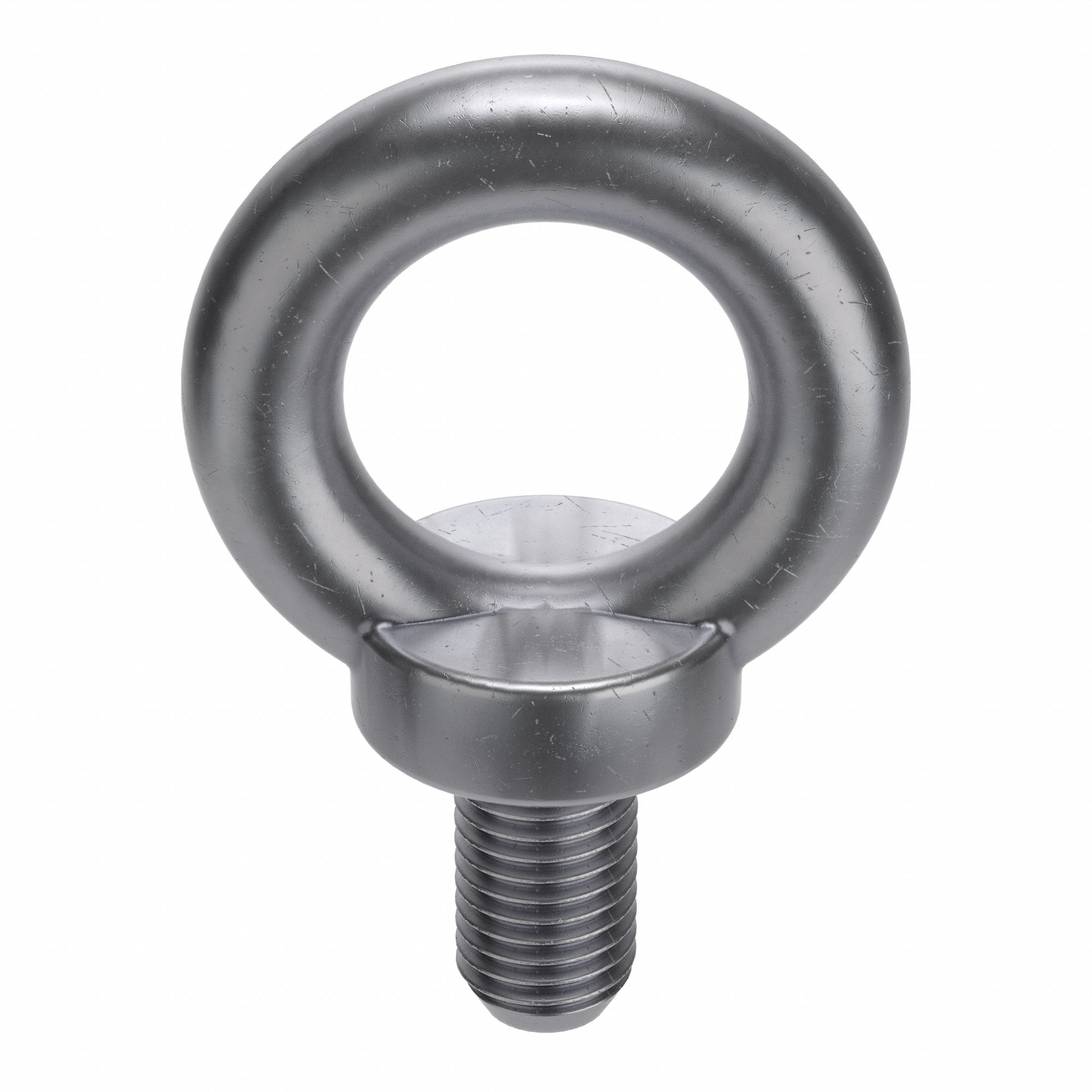 Machinery Eye Bolt: With Shoulder, Steel, Plain, M10x1.50 Thread Size, 17 mm Thread Lg, 25 PK