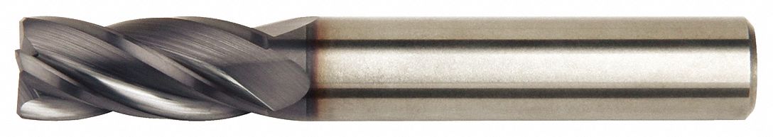 Sq. End Mill, Single End, Carb, 8.00mm