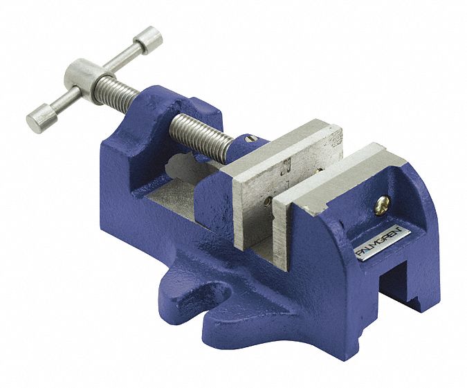 Drill Press Vise, w/Lugs, 3"