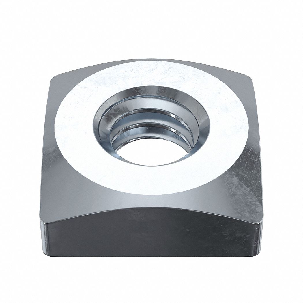 #12-24 Thread Size, Steel, Square Nut - 177U82|B11140.021.0001 - Grainger