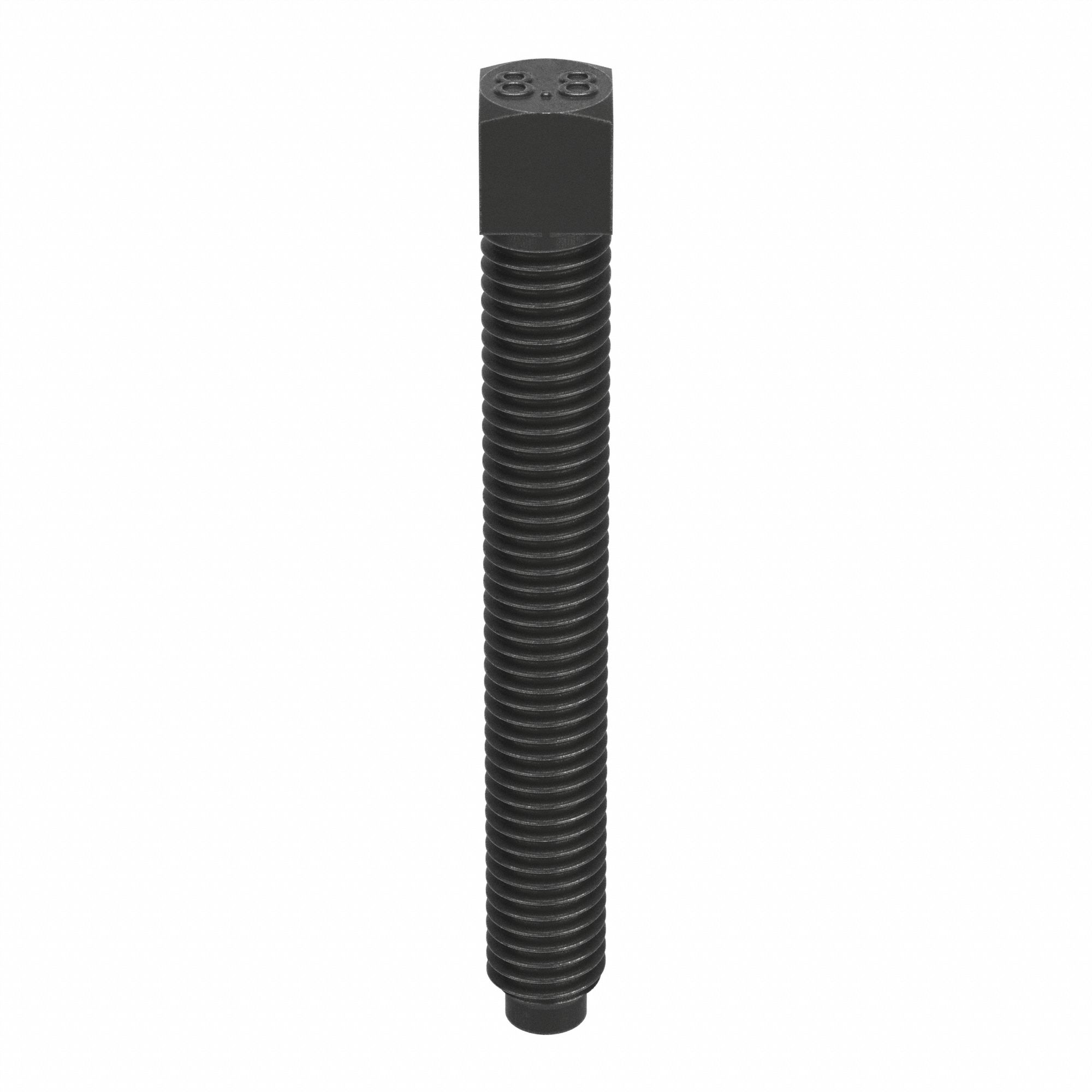 SOCKET SET SCREW, M8-1.25MM THREAD SIZE, 50MM OVERALL L, STEEL, BLACK OXIDE, 100 PK