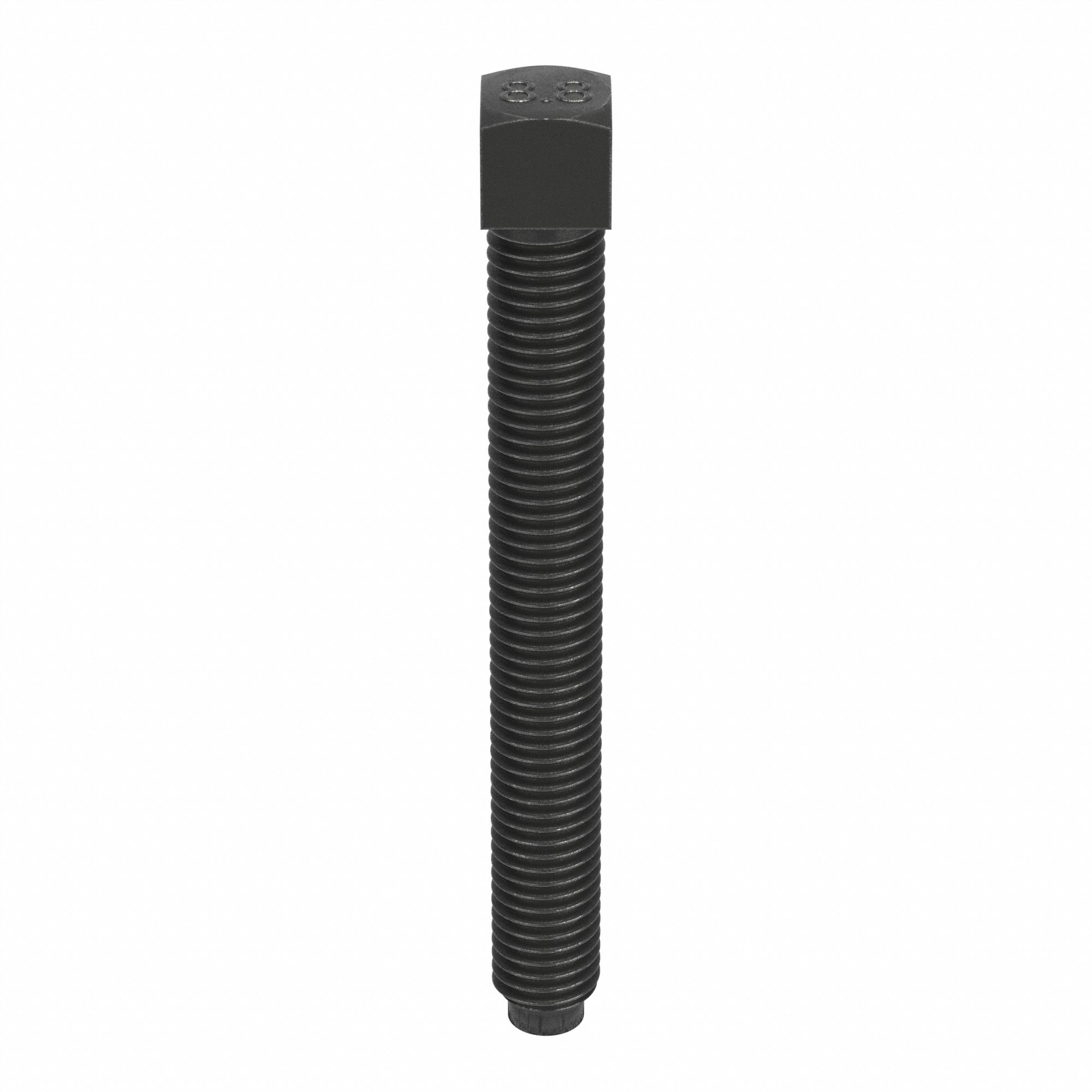 SOCKET SET SCREW, M12-1.75MM THREAD SIZE, 90MM OVERALL L, STEEL, BLACK OXIDE, 25 PK