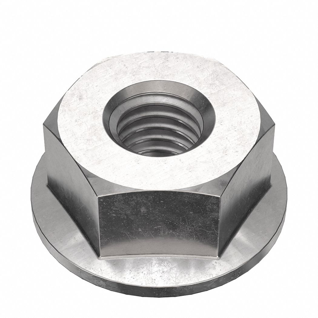 Serrated, 1032 Thread Size, Lock Nut 177Y10B51109.019.0001 Grainger